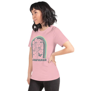 Sustainable Unisex t Shirt Flowers with Butterflies - Dipaliz - T-shirts - s