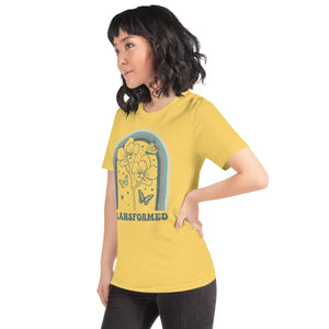 Sustainable Unisex t Shirt Flowers with Butterflies - Dipaliz - T-shirts - s