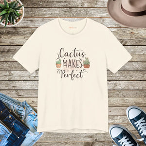 Soft Jersey T-shirt - Cactus Makes Perfect - Dipaliz - T-shirts - 3xl
