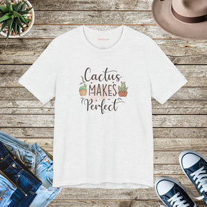Soft Jersey T-shirt - Cactus Makes Perfect - Dipaliz - T-shirts - 3xl