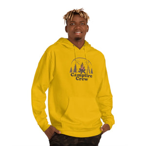 Cozy Unisex Hooded Sweatshirt - Campfire Crew Fleece - Dipaliz - Hoodies