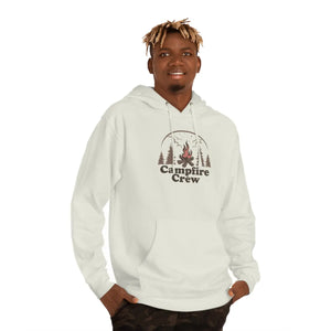 Cozy Unisex Hooded Sweatshirt - Campfire Crew Fleece - Dipaliz - Hoodies