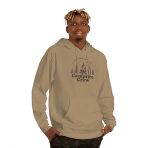 Cozy Unisex Hooded Sweatshirt - Campfire Crew Fleece - Dipaliz - Hoodies
