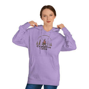 Cozy Unisex Hooded Sweatshirt - Campfire Crew Fleece - Dipaliz - Hoodies