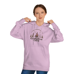 Cozy Unisex Hooded Sweatshirt - Campfire Crew Fleece - Dipaliz - Hoodies