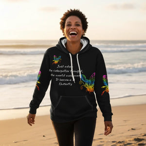 Butterfly Aop Unisex Pullover Hoodie - Hoodies