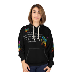 Butterfly Aop Unisex Pullover Hoodie - Hoodies