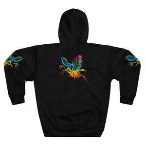 Butterfly Aop Unisex Pullover Hoodie - Hoodies