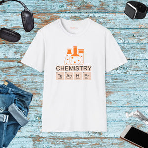 Soft Cotton Chemistry Teacher T-shirts - Eco-friendly Gifts - Dipaliz - s