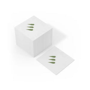 White Coined Napkins - Christmas Tree Print Ready - Dipaliz - Paper