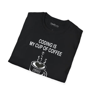 Soft Cotton Coding T-shirt - Circuit Spark Design - Dipaliz - T-shirts - s