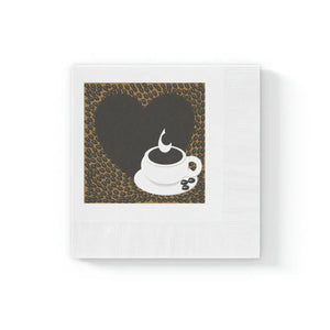 White Coined Napkins – Premium Party Paper - Dipaliz