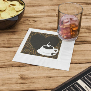 White Coined Napkins – Premium Party Paper - Dipaliz