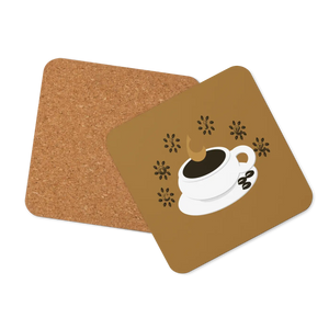 Modern Minimalist Coasters - Heat Resistant Hardboard - Dipaliz