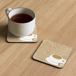 Sleek Heat Resistant Coffee Mugs - Morning Ritual - Dipaliz - Coasters