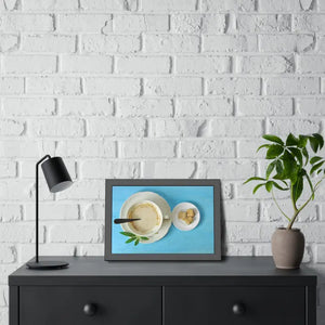 Coffee with Sugar Cubes Framed Paper Posters - Prints & Visual Artwork