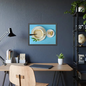 Coffee with Sugar Cubes Framed Paper Posters - Prints & Visual Artwork