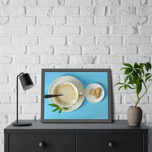Coffee with Sugar Cubes Framed Paper Posters - Prints & Visual Artwork