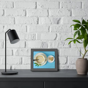 Coffee with Sugar Cubes Framed Paper Posters - Prints & Visual Artwork