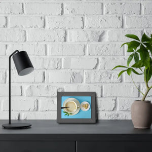 Coffee with Sugar Cubes Framed Paper Posters - Prints & Visual Artwork