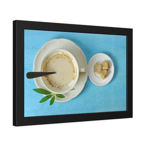 Coffee with Sugar Cubes Framed Paper Posters - Prints & Visual Artwork