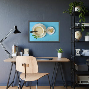 Coffee with Sugar Cubes Framed Paper Posters - Prints & Visual Artwork