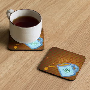 Chic Coffee Mug Coaster - Heat Resistant Hardboard Mdf - Dipaliz - Coasters