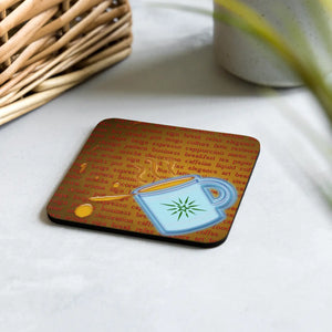 Chic Coffee Mug Coaster - Heat Resistant Hardboard Mdf - Dipaliz - Coasters