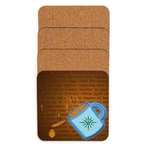 Chic Coffee Mug Coaster - Heat Resistant Hardboard Mdf - Dipaliz - Coasters