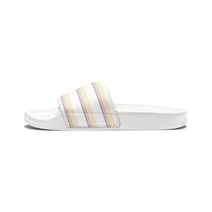 Colored Striped Slide Sandals - Men’s Pu Summer - Dipaliz