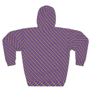 Bold Aop Unisex Pullover - Colorful Stripe Cotton - Dipaliz - Hoodies