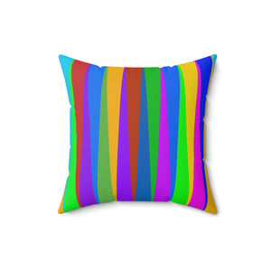Bold Striped Throw Pillow - Polyester Square - Dipaliz - Pillows