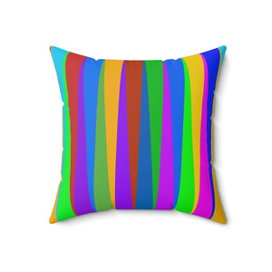Bold Striped Throw Pillow - Polyester Square - Dipaliz - Pillows