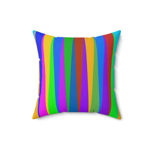 Bold Striped Throw Pillow - Polyester Square - Dipaliz - Pillows