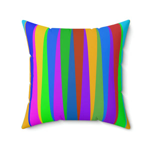 Bold Striped Throw Pillow - Polyester Square - Dipaliz - Pillows