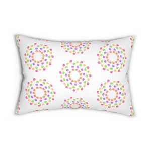 Abstract Spun Polyester Lumbar – Soft Fabric - Dipaliz - Pillows