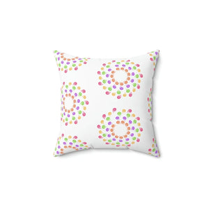 Colorful Geometrical Pattern – 18x18 Polyester - Dipaliz - Throw Pillows