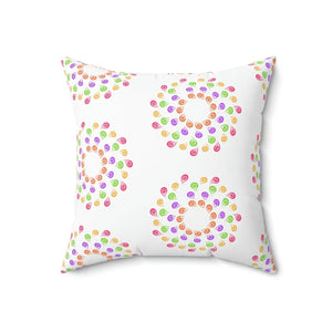 Colorful Geometrical Pattern – 18x18 Polyester - Dipaliz - Throw Pillows