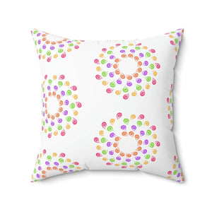 Colorful Geometrical Pattern – 18x18 Polyester - Dipaliz - Throw Pillows