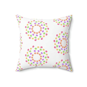 Colorful Geometrical Pattern – 18x18 Polyester - Dipaliz - Throw Pillows