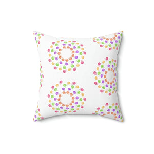 Colorful Geometrical Pattern – 18x18 Polyester - Dipaliz - Throw Pillows