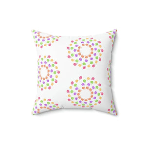 Colorful Geometrical Pattern – 18x18 Polyester - Dipaliz - Throw Pillows