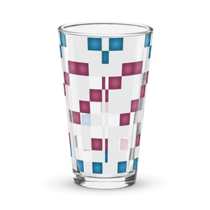 Vibrant Shaker Pint Glass - 16 Oz Mixing - Dipaliz - Beer Glasses