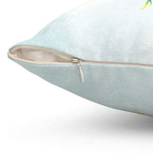 Colorful Butterflies Pillow – Polyester Square - Dipaliz - Throw Pillows