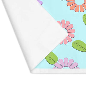 Colorful Flowers Cloth Placemat - Vibrant Table Decor - Dipaliz - 18’’ × 14’’ - Placemats