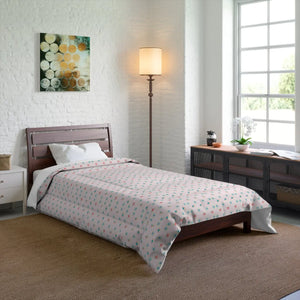 Floral Quilt Colorful Flowers – Eco Friendly - Dipaliz - Quilts & Comforters