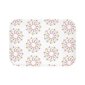 Plush Colorful Geometric Bath Mat - Microfiber - Dipaliz - Home & Garden