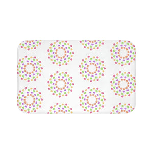 Plush Colorful Geometric Bath Mat - Microfiber - Dipaliz - Home & Garden