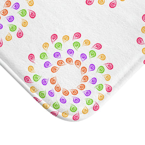 Plush Colorful Geometric Bath Mat - Microfiber - Dipaliz - Home & Garden