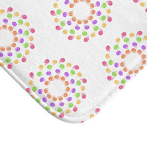 Plush Colorful Geometric Bath Mat - Microfiber - Dipaliz - Home & Garden